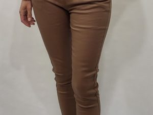 zac & zoe leatherlook jogger camel