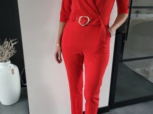 jumpsuit rood