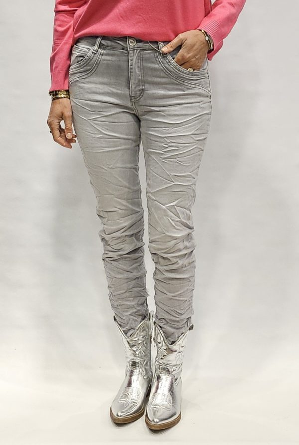 karostar jeans grijs