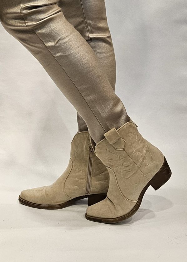 cowboy laarsjes beige