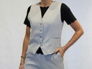 Biba gilet grijs