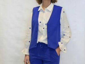 Mi Piace travel gilet cobalt