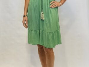 ibiza jurk kort groen
