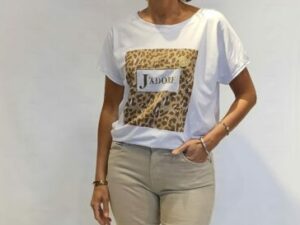 shirt j'adore beige
