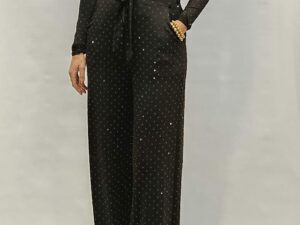 By Swan jumpsuit glitter
