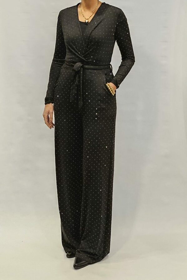 By Swan jumpsuit glitter