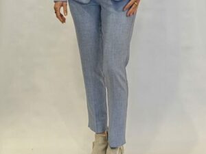 attentif pantalon jeans blauw