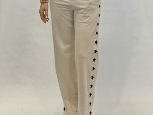 By Swan broek ster beige