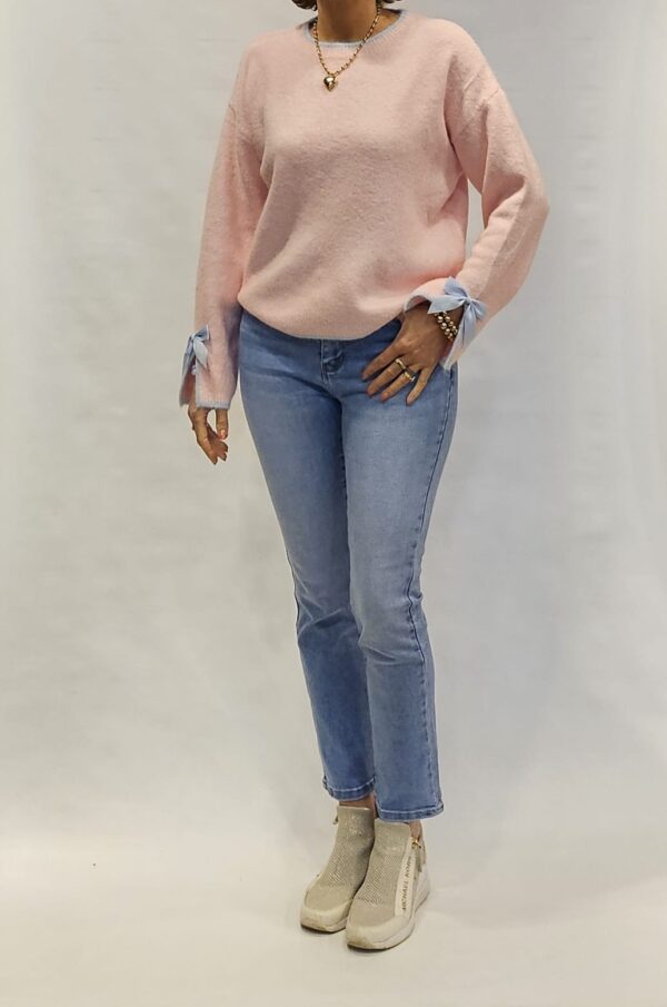 trui New York roze - Afbeelding 2