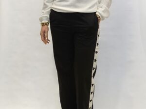 By Swan broek ster zwart