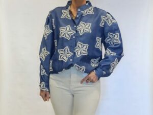blouse jeans borduur