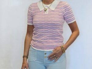 By Clara polo knit