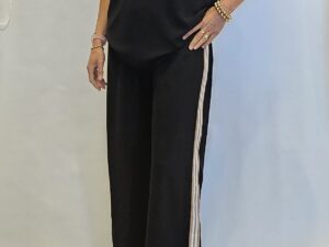 tweedelige set zwart