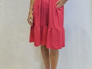 Ibiza jurk fuchsia