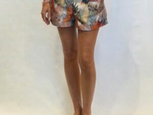 jacquard short papegaai