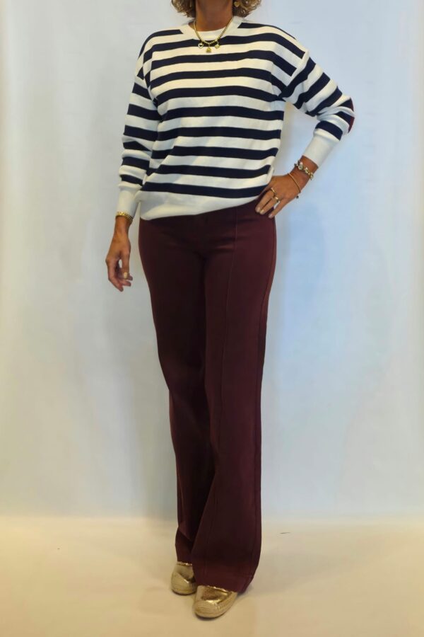 New York trui navy/wit - Afbeelding 2