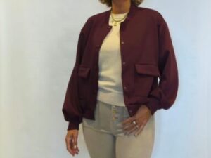 bomber bordeaux