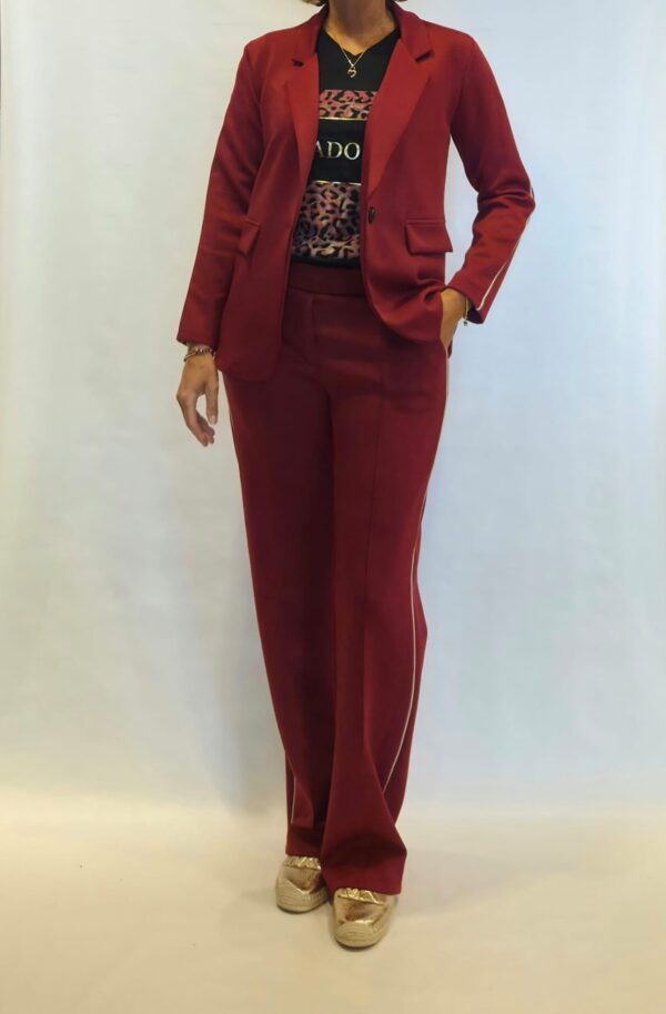 blazer bies bordeaux