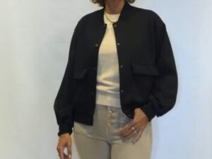 bomber zwart