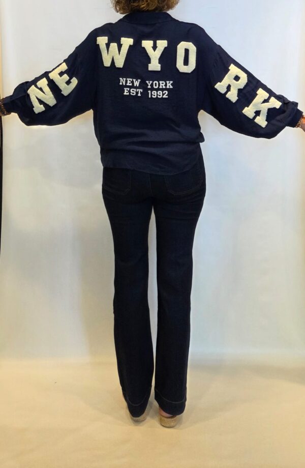 blouse New York navy - Afbeelding 2