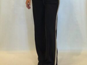travelbroek zwart bies