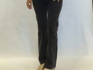 jeans button zwart/grijs