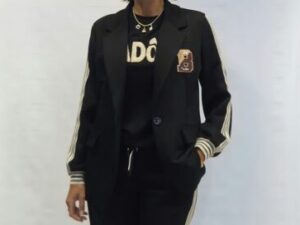 blazer bies zwart